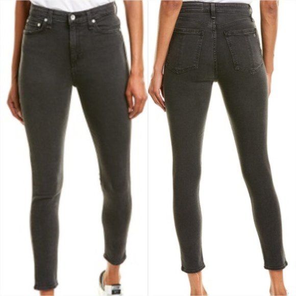 rag & bone Denim - rag & bone Nina High Rise Ankle Skinny Leg Jean